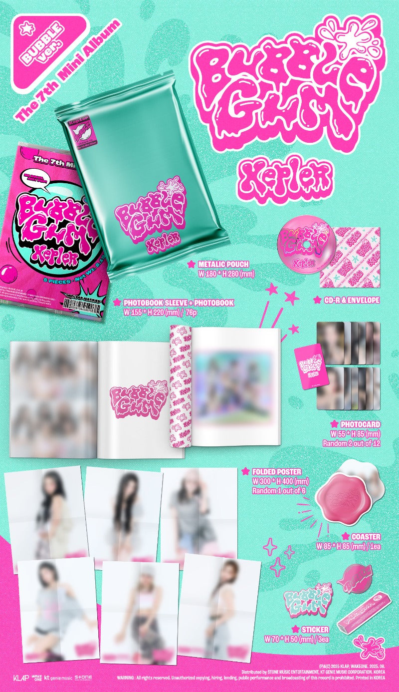 Kep1er BUBBLE GUM - Random ver