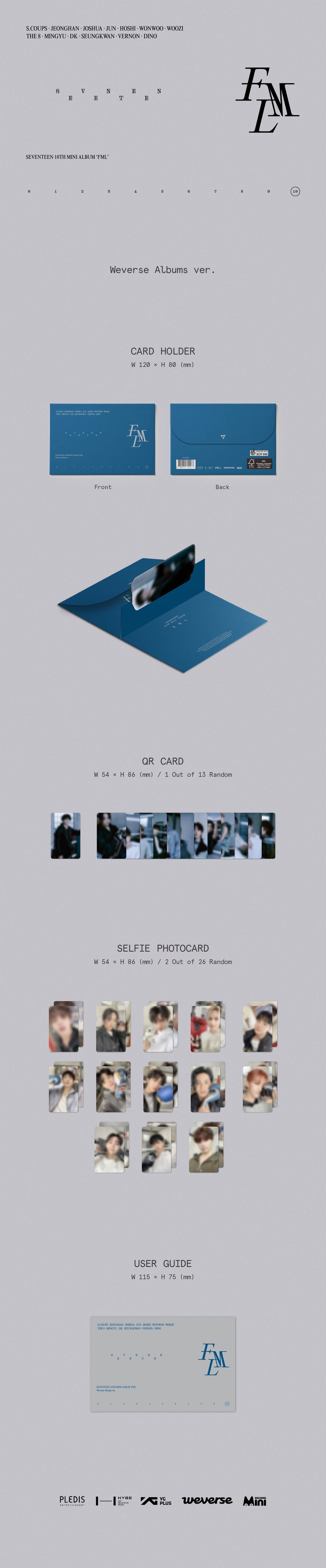 SEVENTEEN FML - Weverse Album
