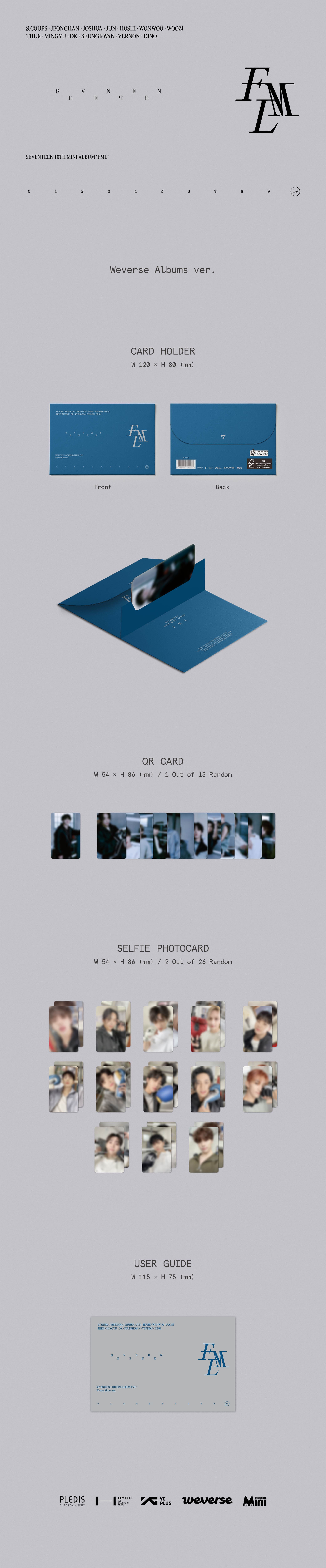 SEVENTEEN FML - Weverse Album