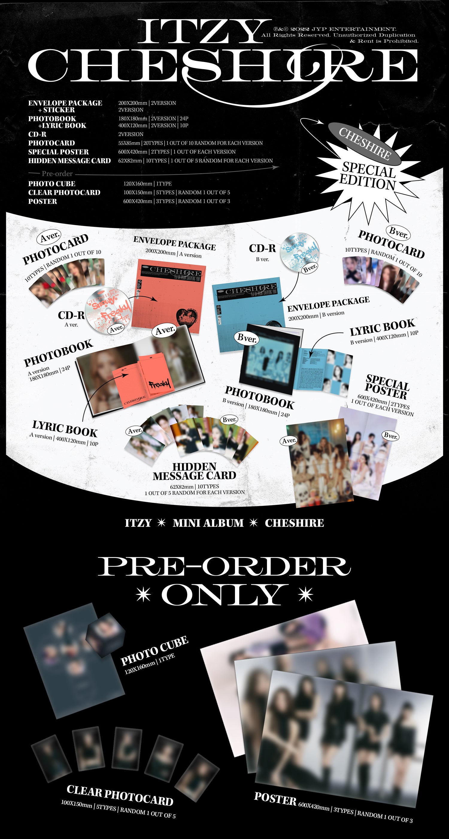 ITZY Cheshire - Random Special Edition