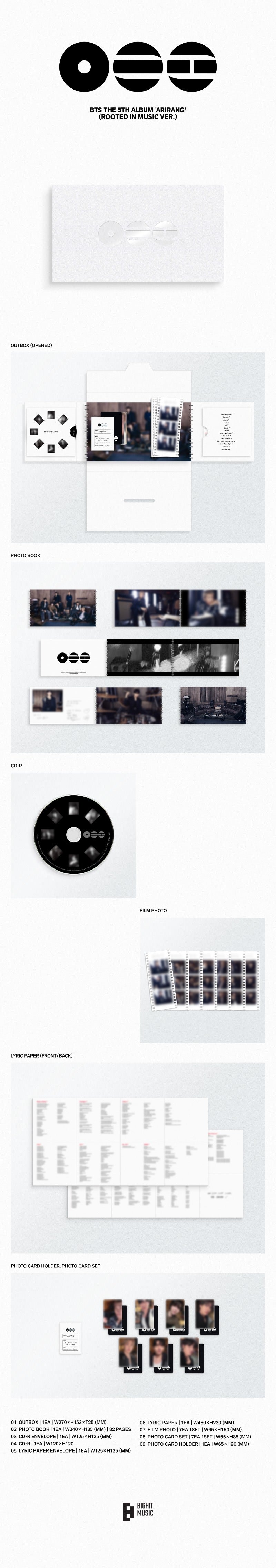 BTS ARIRANG - Random ver
