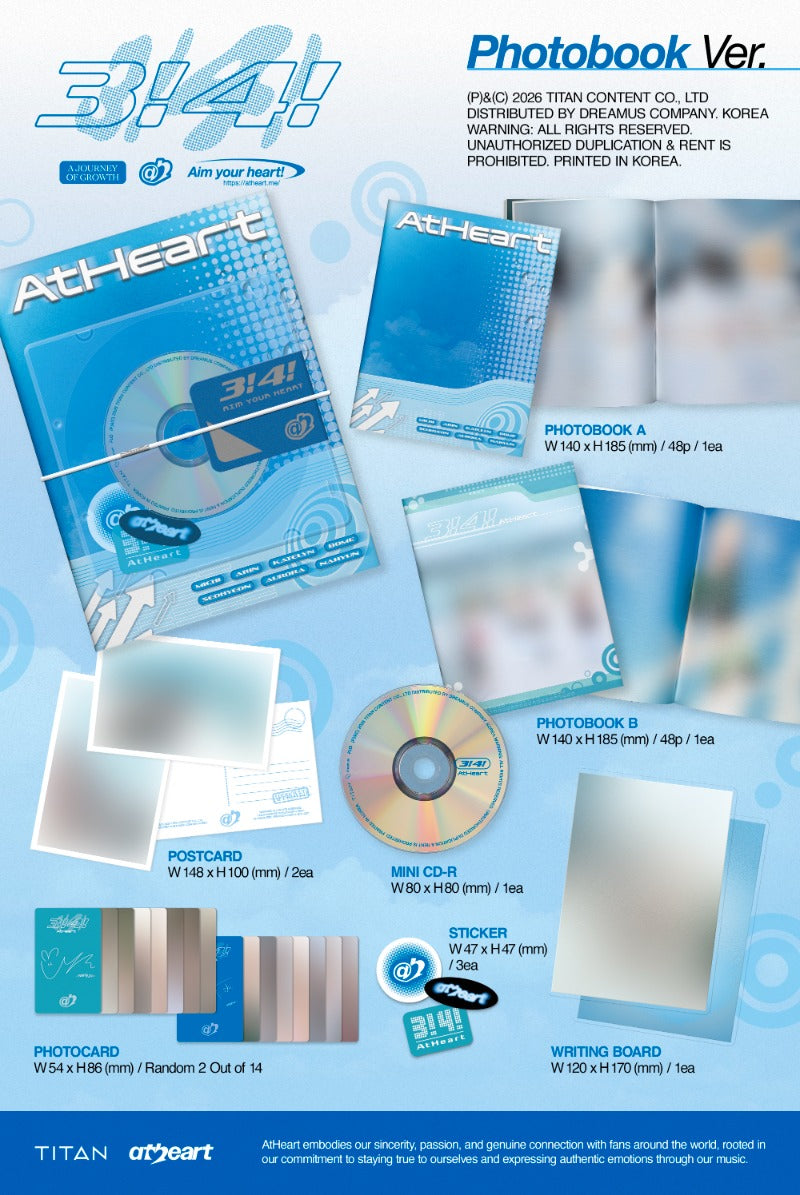AtHeart 3!4! - Photobook