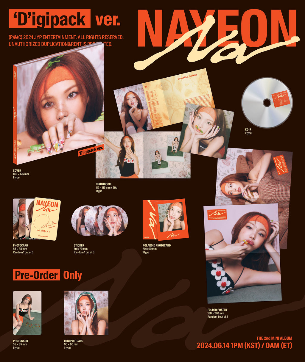 NAYEON NA - 'D'igipack