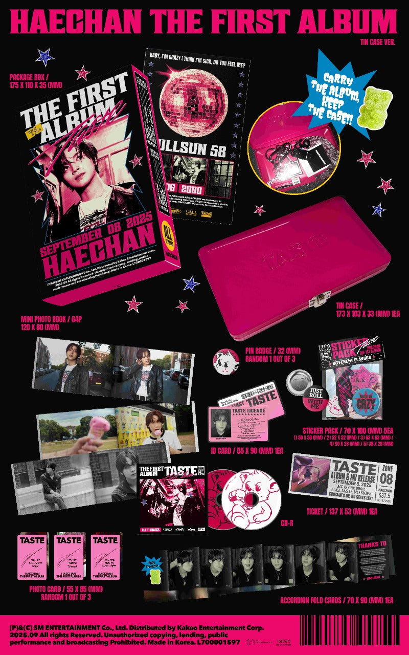 HAECHAN TASTE - Tin Case