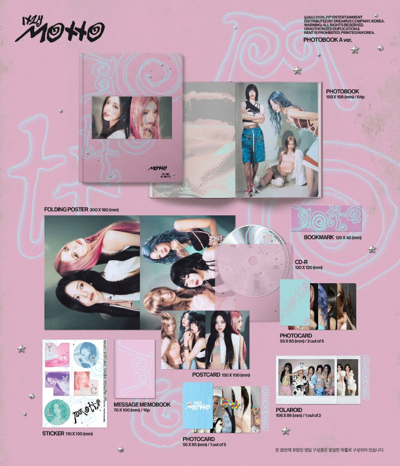 ITZY Motto - Random Photobook