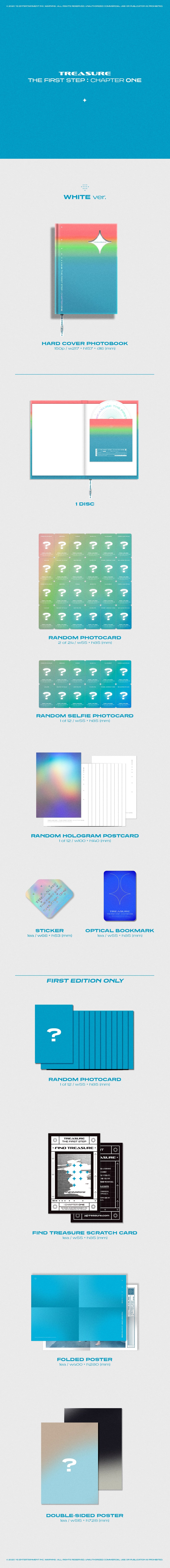 TREASURE THE FIRST STEP: CHAPTER ONE - Random Photobook
