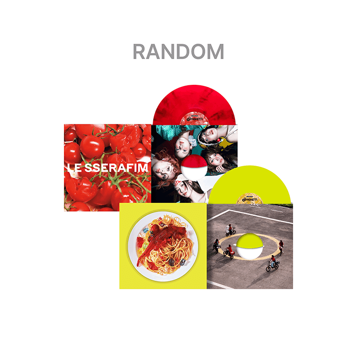 LE SSERAFIM SPAGHETTI - Random Vinyl