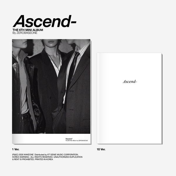 ZEROBASEONE Ascend- - Random Photobook