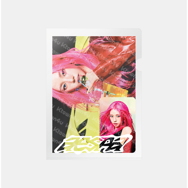 [aespa MAKE IT LEMONADE] POSTCARD + HOLOGRAM PHOTO CARD SET LEMONADE VER