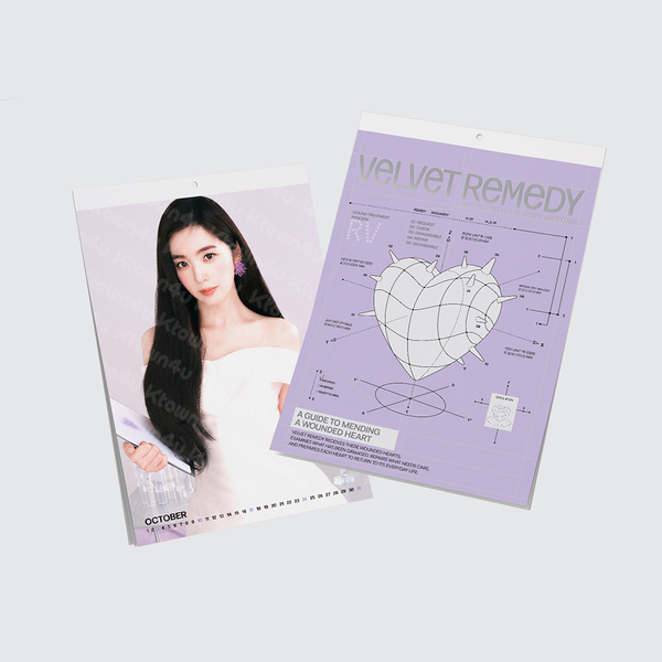 Red Velvet 2027 Season's Greetings Wall Calendar