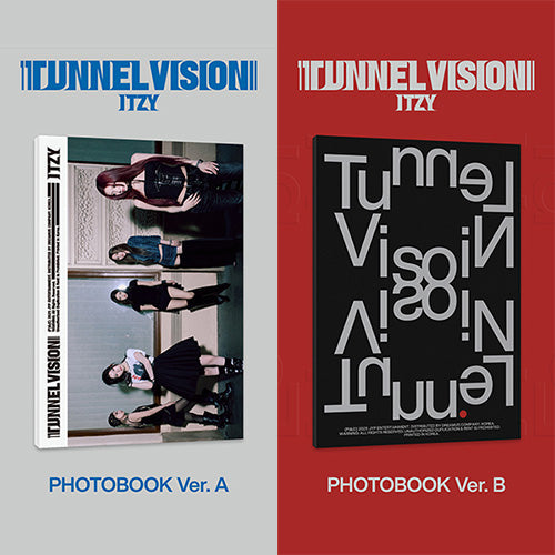 ITZY TUNNEL VISION - Random Photobook