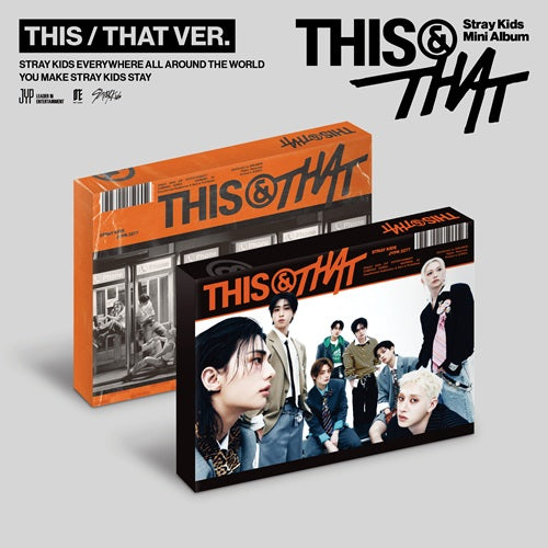 Stray Kids THIS & THAT - Random ver + mostbiased BENEFIT