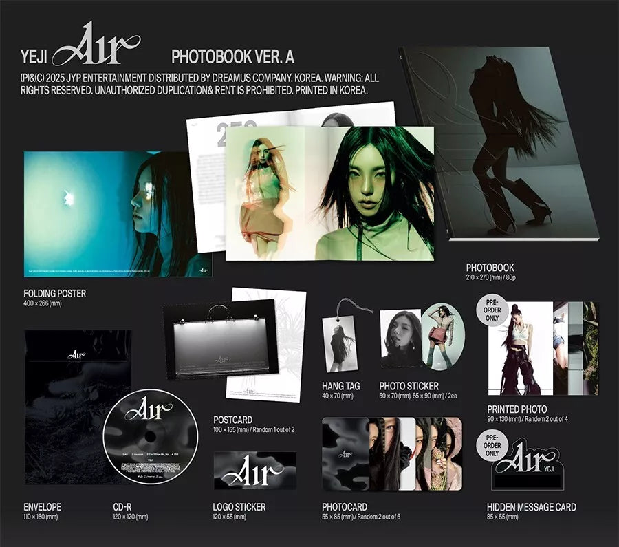 YEJI Air - Random Photobook