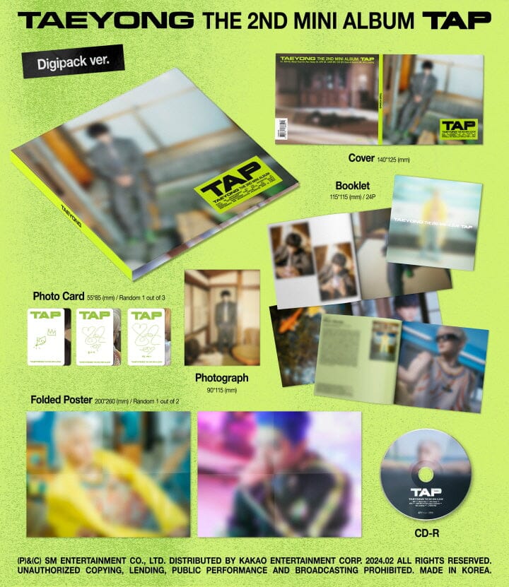 TAEYONG TAP - Digipack