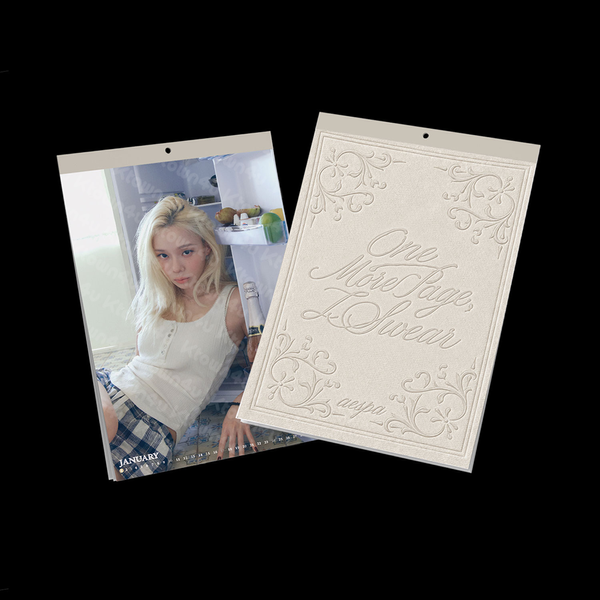 aespa 2027 Season's Greetings Wall Calendar